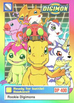 1999 Upper Deck Digimon Series 1 #2 Ready for battle! Rookies!! Front
