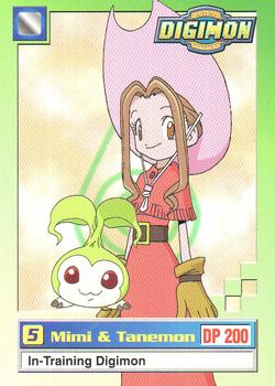 1999 Upper Deck Digimon Series 1 #8 5  Mimi & Tanemon Front