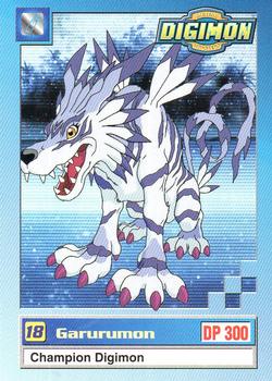 1999 Upper Deck Digimon Series 1 #20 18  Garurumon Front