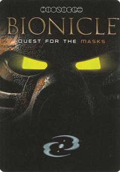 2001 Upper Deck Bionicle Quest for the Masks (First Edition) #100 Nokama - Kanohi Rau Back