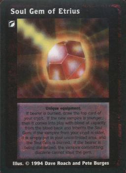1994 White Wolf Jyhad #NNO Soul Gem of Etrius Front