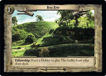 2001 Decipher Lord of the Rings CCG: Fellowship of the Ring #1U319 Bag End Front