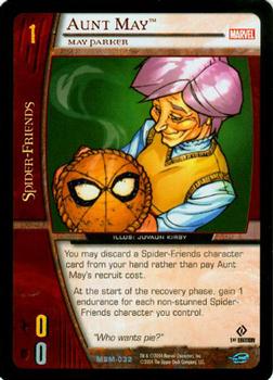 2004 Upper Deck Entertainment Marvel Vs. System Web of Spider-Man #MSM-032 Aunt May: May Parker (Juvaun Kirby) Front