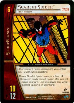 2004 Upper Deck Entertainment Marvel Vs. System Web of Spider-Man #MSM-051 Scarlet Spider: Ben Reilly (Andrew Robinson) Front