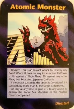 1995 Illuminati: New World Order - Factory #NNO Atomic Monster Front