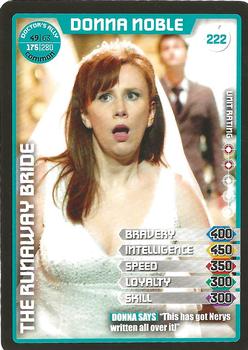 2011-12 Doctor Who Monster Invasion #222 Donna Noble Front