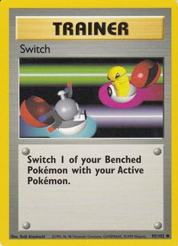 1999 Pokemon Base Set #95/102 Switch Front