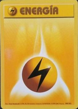 1999 Pokemon Italian #100/102 Lightning Energy Front