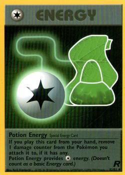 2000 Pokemon Team Rocket #82/82 Potion Energy Front