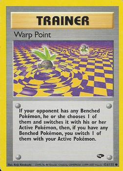 2000 Pokemon Gym Challenge #126/132 Warp Point Front