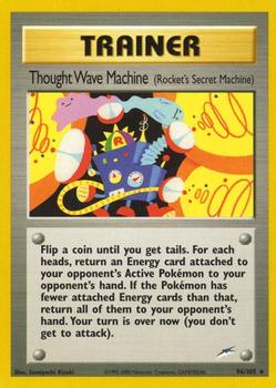 2002 Pokemon Neo Destiny #96/105 Thought Wave Machine Front