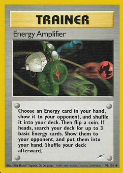 2002 Pokemon Neo Destiny #98/105 Energy Amplifier Front