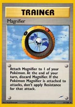 2002 Pokemon Neo Destiny #101/105 Magnifier Front