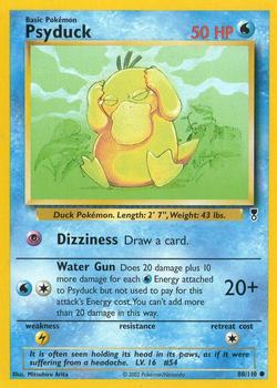 2002 Pokemon Legendary Collection #88/110 Psyduck Front