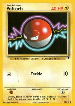 2002 Pokemon Legendary Collection #97/110 Voltorb Front