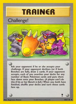 2002 Pokemon Legendary Collection #106/110 Challenge! Front