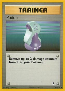 2002 Pokemon Legendary Collection #110/110 Potion Front