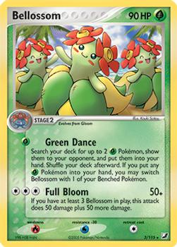 2005 Pokemon EX Unseen Forces #3/115 Bellossom Front