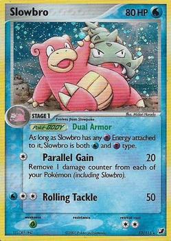 2005 Pokemon EX Unseen Forces #13/115 Slowbro Front