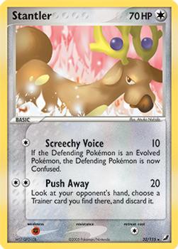 2005 Pokemon EX Unseen Forces #32/115 Stantler Front