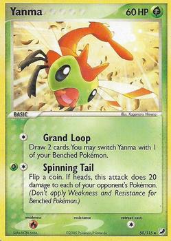 2005 Pokemon EX Unseen Forces #50/115 Yanma Front