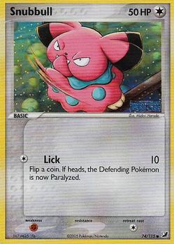 2005 Pokemon EX Unseen Forces #74/115 Snubbull Front