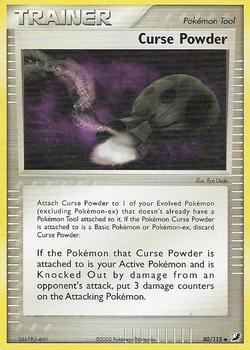 2005 Pokemon EX Unseen Forces #80/115 Curse Powder Front