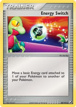 2005 Pokemon EX Unseen Forces #84/115 Energy Switch Front