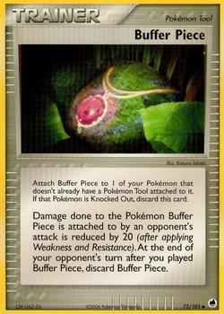 2006 Pokemon EX Dragon Frontiers #72/101 Buffer Piece Front