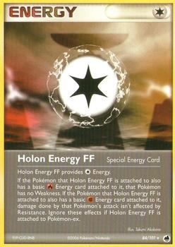 2006 Pokemon EX Dragon Frontiers #84/101 Holon Energy FF Front