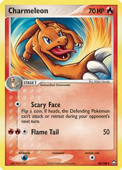 2007 Pokemon EX Power Keepers #28/108 Charmeleon Front