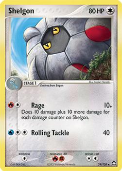 2007 Pokemon EX Power Keepers #39/108 Shelgon Front