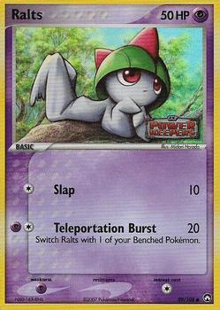 2007 Pokemon EX Power Keepers #59/108 Ralts Front