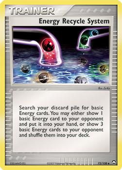 2007 Pokemon EX Power Keepers #73/108 Energy Recycle System Front
