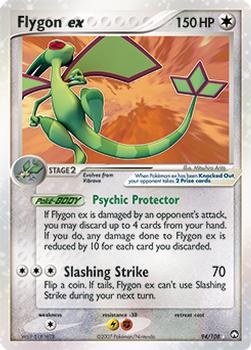 2007 Pokemon EX Power Keepers #94/108 Flygon ex Front