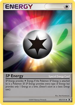 2009 Pokemon Platinum Rising Rivals #101/111 SP Energy Front