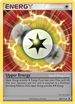 2009 Pokemon Platinum Rising Rivals #102/111 Upper Energy Front