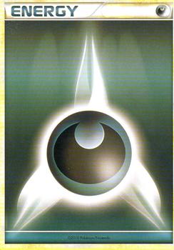 2010 Pokemon HeartGold & SoulSilver Undaunted #79/90 Darkness Energy Front