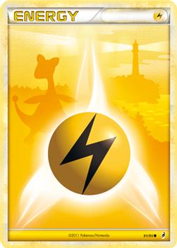 2011 Pokemon Call of Legends #91/95 Lightning Energy Front