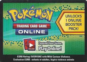 2012 Pokemon Next Destinies #NNO Online Code Card Front