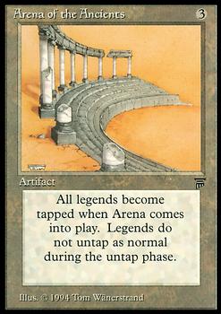 1994 Magic the Gathering Legends #NNO Arena of the Ancients Front