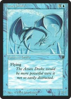 1994 Magic the Gathering Legends #NNO Azure Drake Front