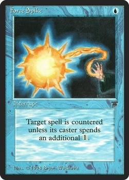 1994 Magic the Gathering Legends #NNO Force Spike Front