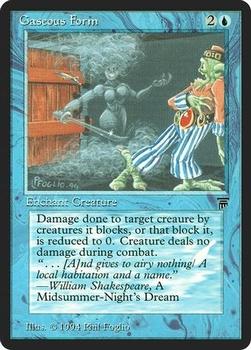 1994 Magic the Gathering Legends #NNO Gaseous Form Front
