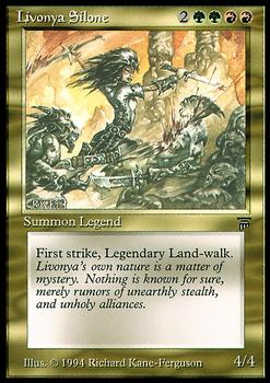 1994 Magic the Gathering Legends #NNO Livonya Silone Front