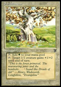 1994 Magic the Gathering Legends #NNO Pendelhaven Front