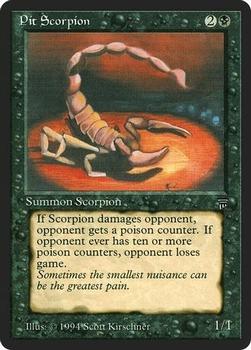 1994 Magic the Gathering Legends #NNO Pit Scorpion Front