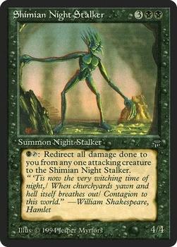 1994 Magic the Gathering Legends #NNO Shimian Night Stalker Front