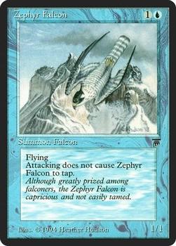1994 Magic the Gathering Legends #NNO Zephyr Falcon Front
