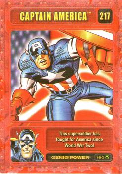 2003 Genio Marvel #217 Captain America Front